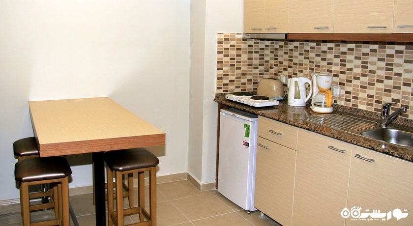 آشپزخانه آپارتمان های هتل